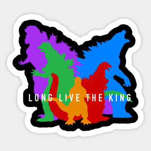 Godzilla - Long Live the King Sticker